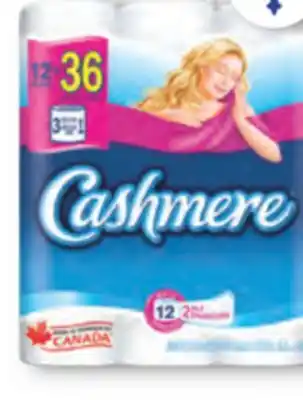 Familiprix CASHMERE Bathroom tissue, 12 Triple rolls offer
