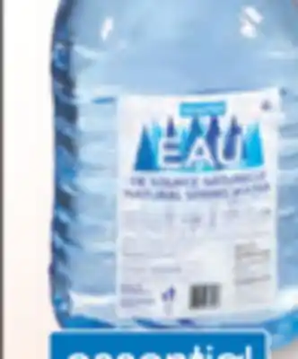 Familiprix Essentiel demineralized spring water 4 l offer