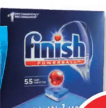 Familiprix FINISH, Powerball Dishwasher detergent, 55 tabs or Quantum, 45 tabs offer