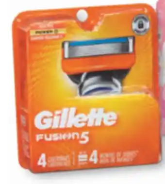Familiprix GILLETTE, Selected cartridges or razors offer