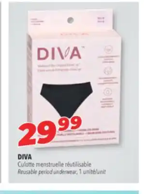Familiprix DIVA Reusable period underwear, 1 unité/unit offer
