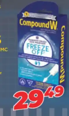 Familiprix COMPOUND W, Freeze Off, Wart removal system, 12 applications offer
