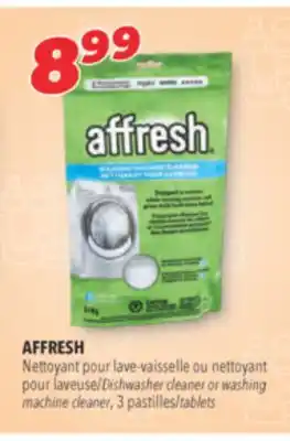 Familiprix AFFRESH Dishwasher cleaner or washing machine cleaner, 3 tablets offer
