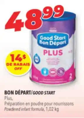 Familiprix BON DÉPART/GOOD START Powdered infant formula, 1,02 kg offer