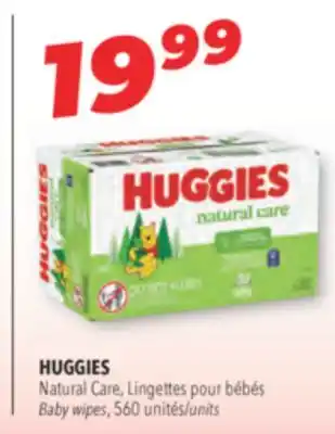 Familiprix HUGGIES Natural Care, Baby wipes, 560 /units offer