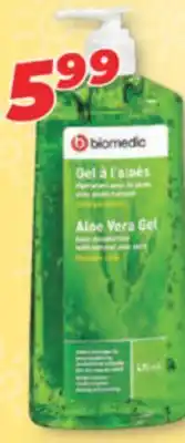 Familiprix BIOMEDIC Aloe vera gel 470 ml offer