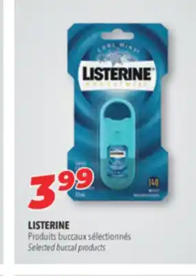 Familiprix LISTERINE, Selected buccal products offer