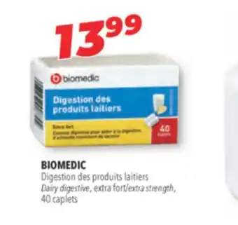 Familiprix BIOMEDIC, Dairy digestive, extra strength, 40 caplets offer