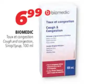 Familiprix BIOMEDIC Cough and congestion, Syrup offer