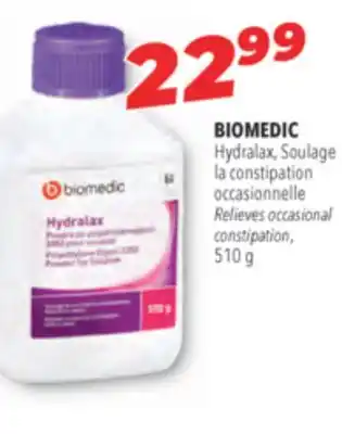 Familiprix BIOMEDIC Relieves occasional constipation offer