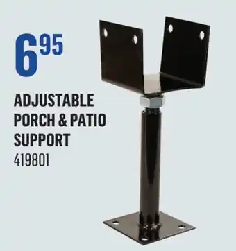 Canac ADJUSTABLE PORCH & PATIO SUPPORT offer