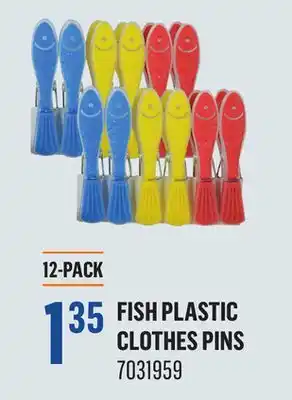Canac FISH PLASTIC CLOTHES PINS offer