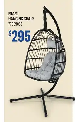 Canac MIAMI HANGING CHAIR offer