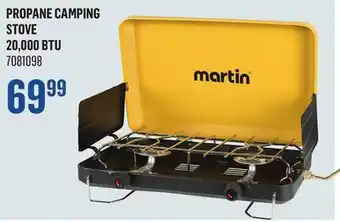 Canac PROPANE CAMPING STOVE 20,000 BTU offer