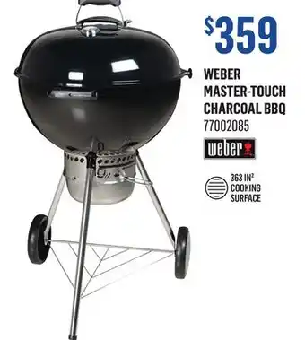 Canac WEBER MASTER-TOUCH CHARCOAL BBQ offer