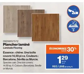 Patrick Morin Laminate Flooring offer