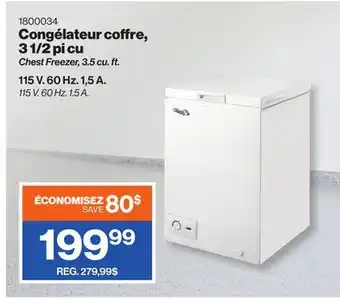 Patrick Morin Chest Freezer, 3.5 cu. ft offer