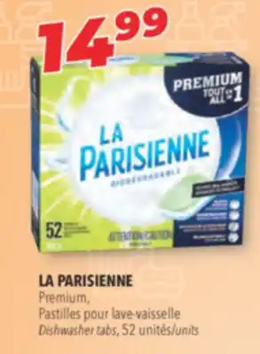 Familiprix LA PARISIENNE Dishwasher tabs, 52 units offer