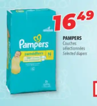Familiprix PAMPERS Selected diapers offer