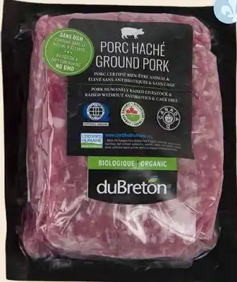 Avril porc haché bio offer