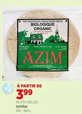 Avril tortillas offer