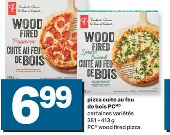 L'Intermarché PIZZA CUITE AU FEU DE BOIS, 351 - 413 g offer