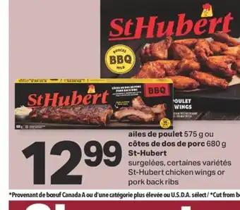 L'Intermarché AILES DE POULET 575 G OU CÔTES DE DOS DE PORC 680 G offer