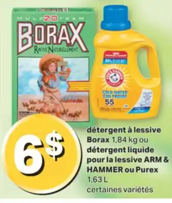 L'Intermarché DÉTERGENT A LESSIVE BORAX 1,84 KG OU DÉTERGENT LIQUIDE POUR LA LESSIVE, 1.63 L offer