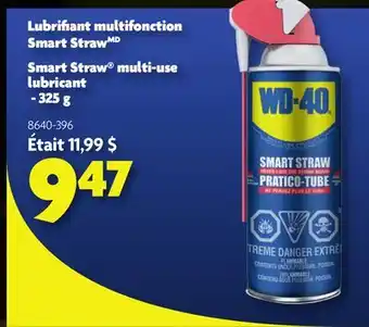 Home Hardware Smart Straw multi-use lubricant offer