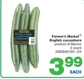 Wholesale Club English Cucumbers offer