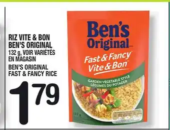 Marche Ami RIZ VITE & BON BEN'S ORIGINAL | BEN'S ORIGINAL FAST & FANCY RICE offer