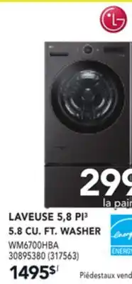 RONA 5.8 CU. FT. WASHER offer