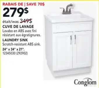 RONA LAUNDRY SINK offer