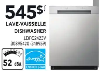 Réno Dépôt LAVE-VAISSELLE LG offer