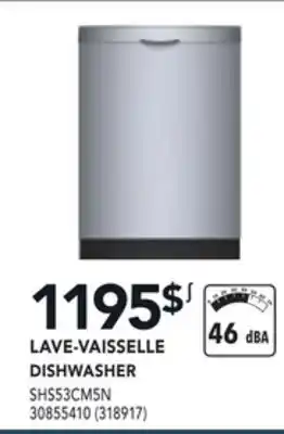 Réno Dépôt LAVE-VAISSELLE BOSCH offer