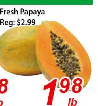 Seasons Foodmart Fresh Papaya offer