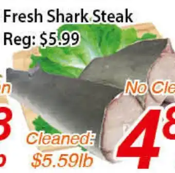 Seasons Foodmart Fresh Shark Steak offer