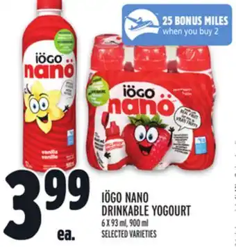 Metro IÖGO NANO DRINKABLE YOGOURT offer