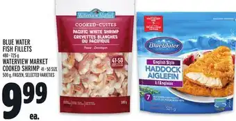 Metro BLUE WATER FISH FILLETS offer