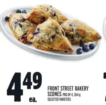 Metro FRONT STREET BAKERY SCONES offer