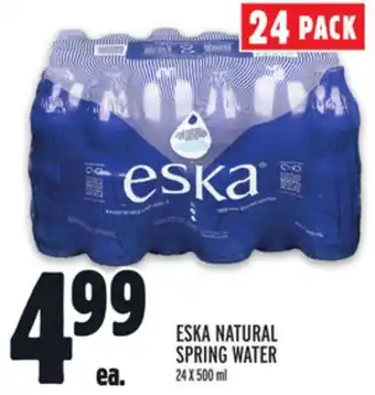 Metro ESKA NATURAL SPRING WATER offer