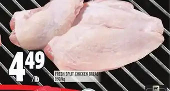 Metro FRESH SPLIT CHICKEN BREAST offer