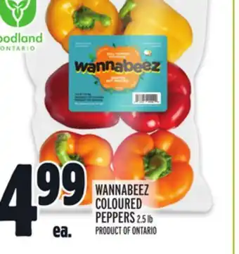 Metro WANNABEEZ COLOURED PEPPERS offer