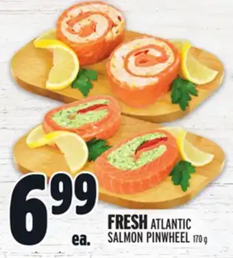 Metro FRESH ATLANTIC SALMON PINWHEEL offer