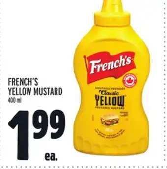 Metro FRENCH'S YELLOW MUSTARD offer