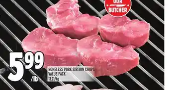 Metro BONELESS PORK SIRLOIN CHOPS VALUE PACK offer