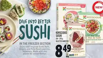 Metro KONSCIOUS SUSHI offer