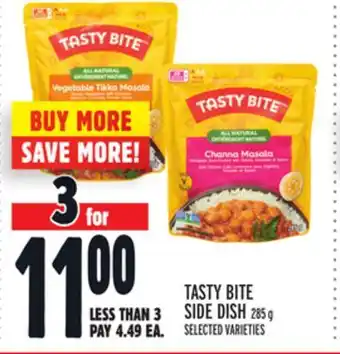 Metro TASTY BITE SIDE DISH offer