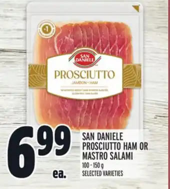 Metro SAN DANIELE PROSCIUTTO HAM OR MASTRO SALAMI offer