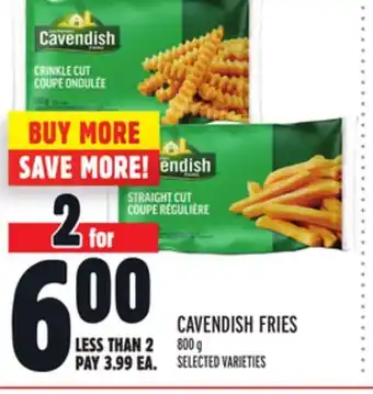 Metro CAVENDISH FRIES offer